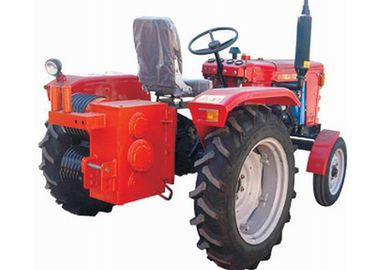 Chine Double treuil de treuil dessiné de tambour par tracteur/de tracteur de marche/machine de tracteur fournisseur
