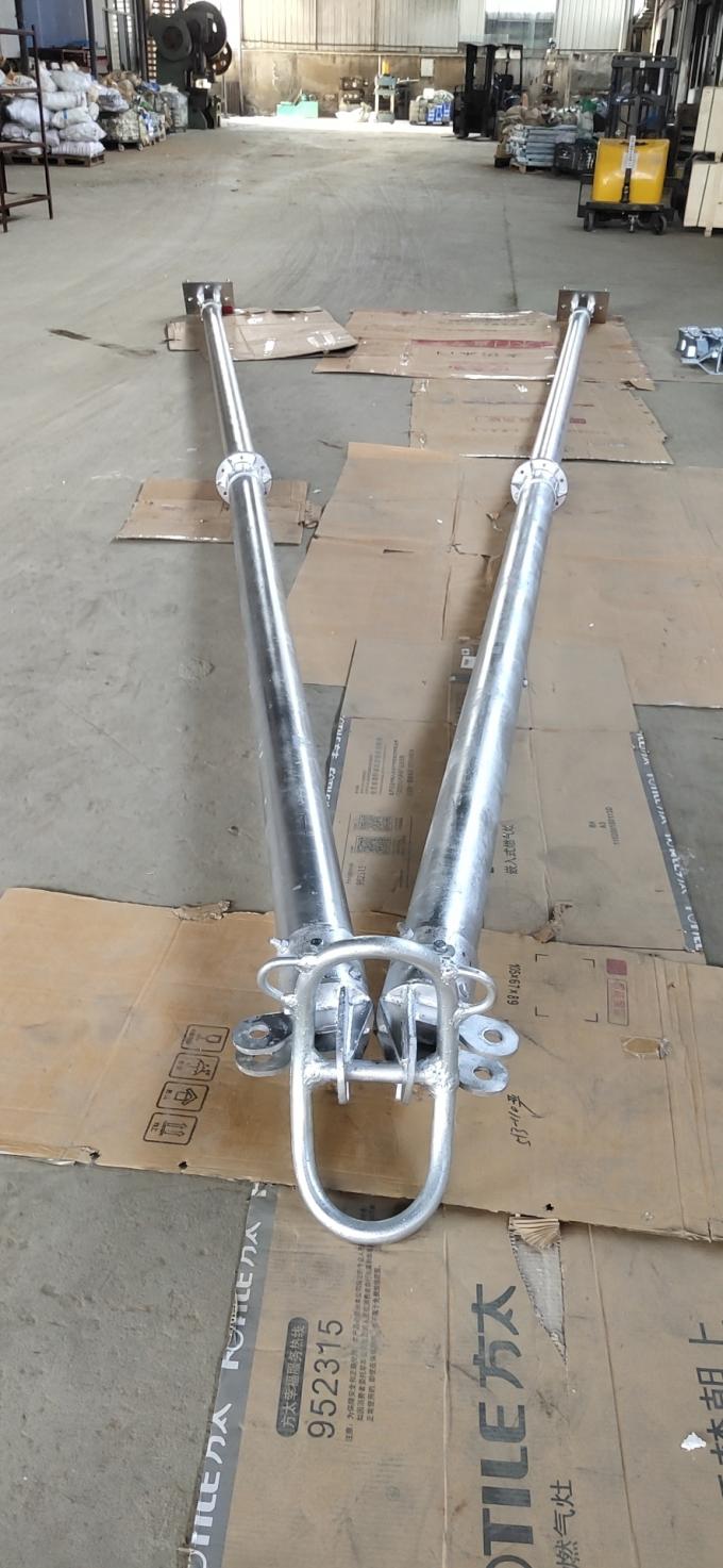 Un levage Flèche tubulaire 17 de Polonais Electric Power d'extension en aluminium de forme - charge de la verticale 30KN