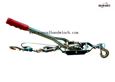 Chine Le double adapté aux besoins du client de l'extracteur 2T de câble de main de couleur embraye la résistance à l'usure de trois crochets fournisseur